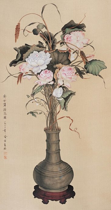 转载国画大师俞继高工笔花鸟作品鉴赏三