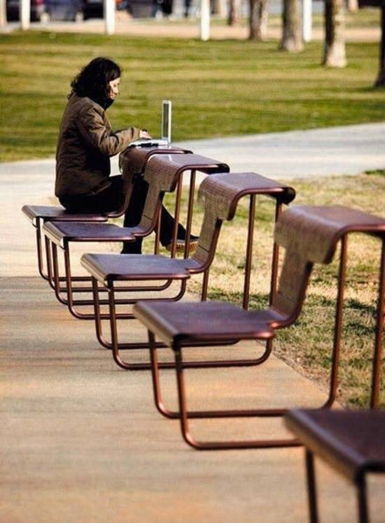 景观小品创意设计公共座椅