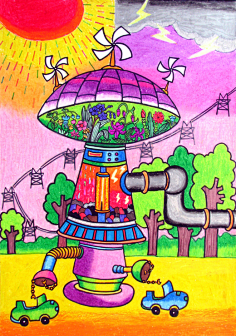 com 儿童科幻画示范画的搜索结果_360图片搜索 ---蜗牛公主---采集到