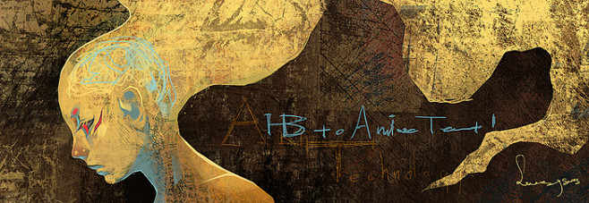 Animetaste两周年贺图,两岁快乐。