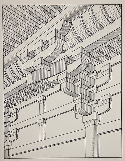 古代建筑结构图