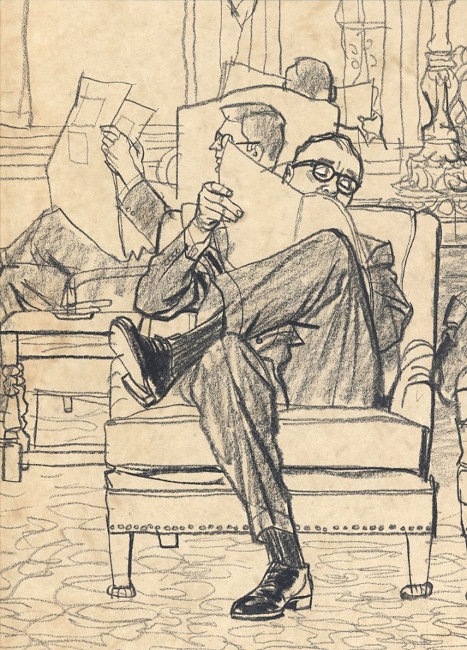 austin briggs 插画速写