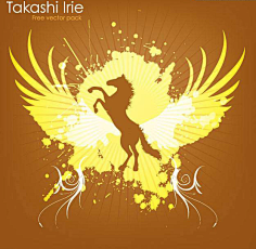 com 马和翅膀#矢量图# tubiaodaquan.com