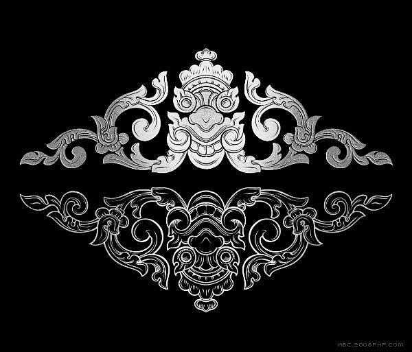 khmer精致寺庙佛教花纹图像插画酷图编号1051942北坤人素材