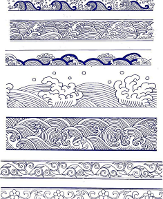 日系花纹
