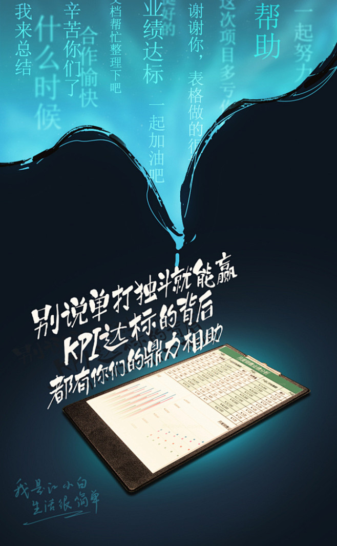 海报--发散构图