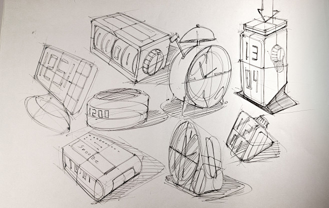 大神的小画本,草图,手绘, 工业设计,产品设计,普象网