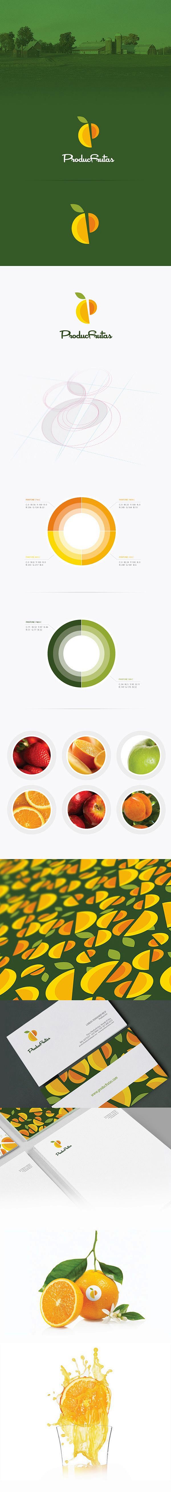 水果公司视觉识别设计柠檬标志水果logo水果标志