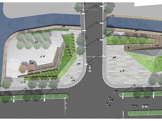 景观设计-lillian采集到街头绿地