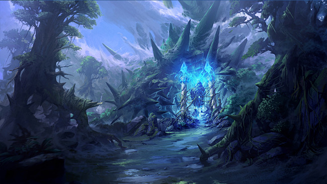 魔幻场景-花瓣网|陪你做生活的设计师 | 点击查看源