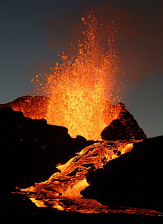 火山岩浆