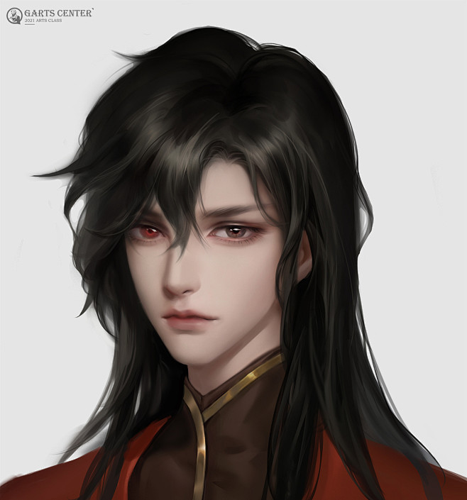 匠人绘实体班学员头像作业节选1斗牙王花城插画游戏原画匠人绘cg艺术