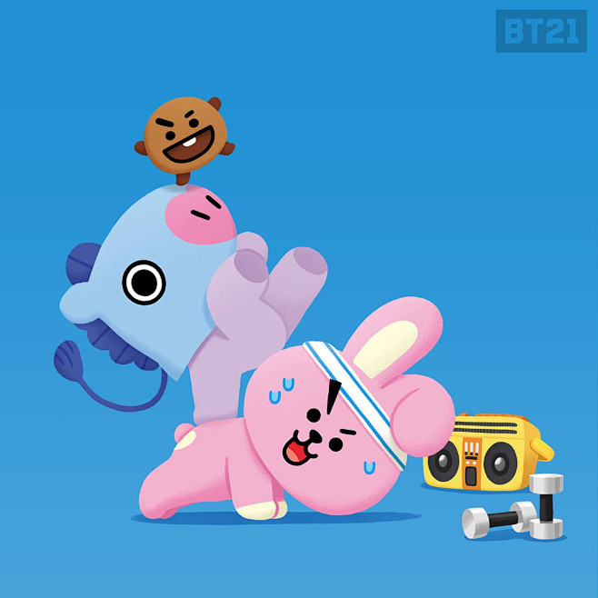 linebt21卡通素材布朗熊可妮兔丘可莎莉
