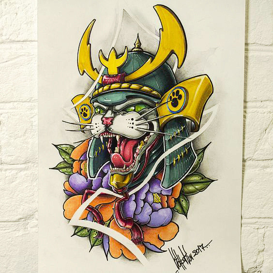 大纹身帮tattoo——鬼武士