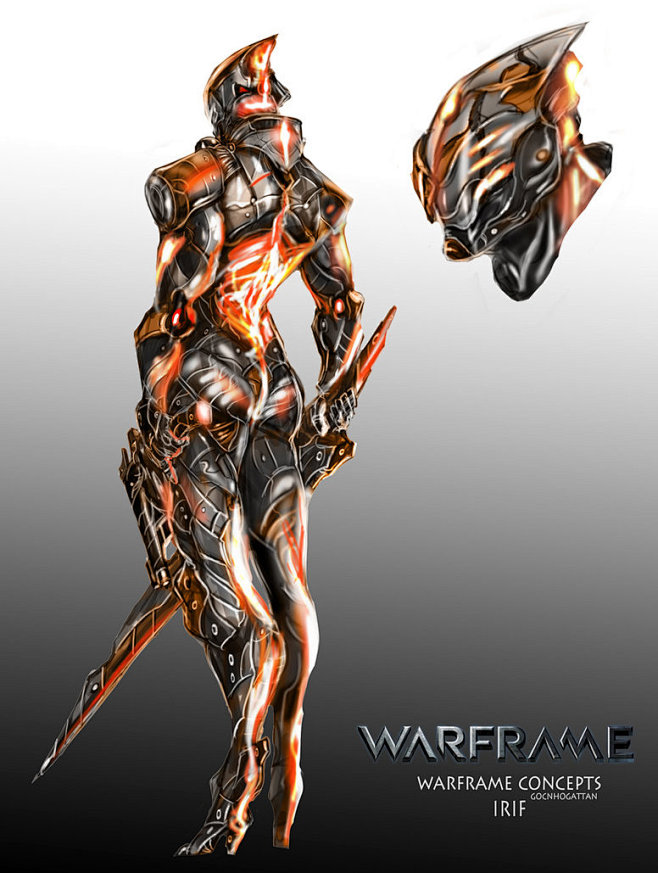 com warframe: rhino palatine, francois cannels : . 3 artstation.