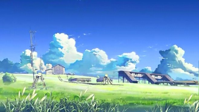 场景(日式)-花瓣网|陪你做生活的设计师 | 新海诚风格
