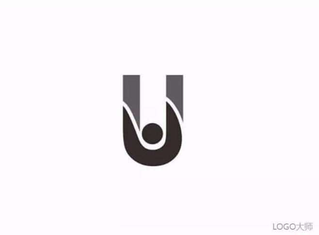 字母u创意logo设计