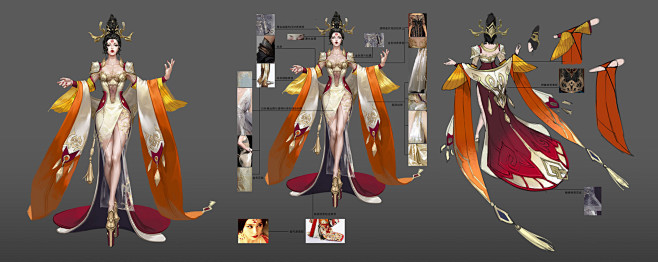 王者荣耀武则天女帝模型新版