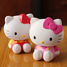 com hellokitty汽车摆件6款套