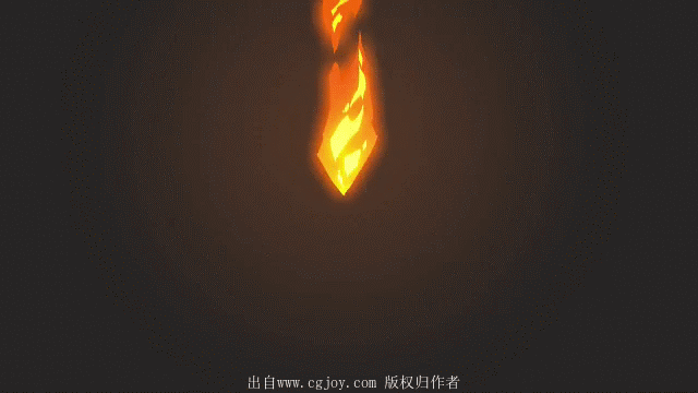 com 卡通风格游戏动画特效demo gif 视频参考 b-flash游戏特效交流