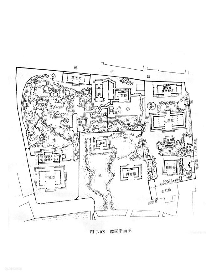 苏州园林平面图
