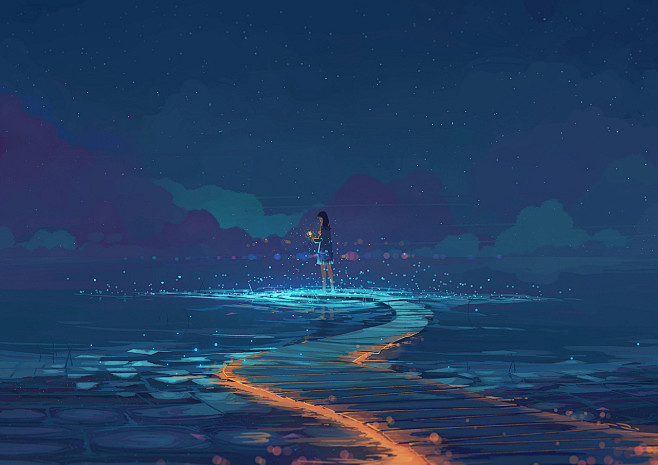 低饱和度-大大插画