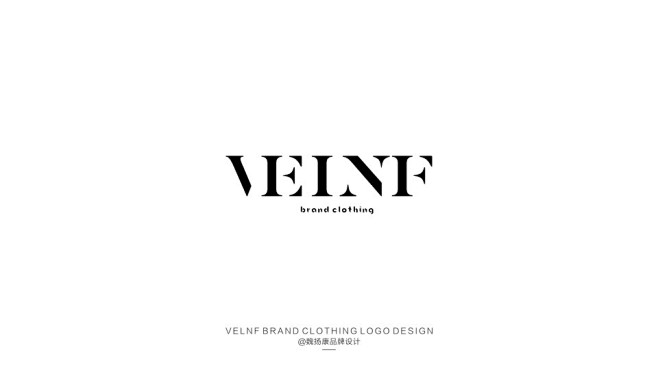 velnf服装品牌logo设计