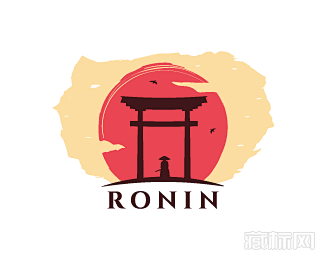 ronin亭子商标设计