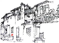 建筑速写