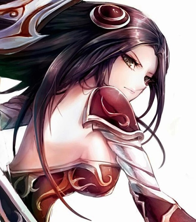 irelia-花瓣网|陪你做生活的设计师 我的剑刃不但准而且狠—刀妹