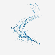 (个体)喷溅液体/金粉/流体/油/水