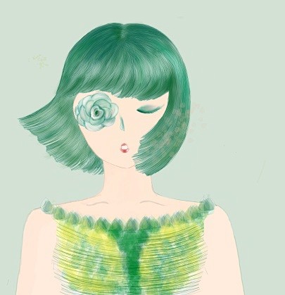 大自然的女儿 怎样自学手绘插画