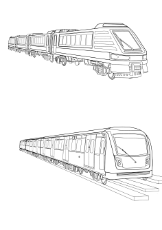 火车,地铁