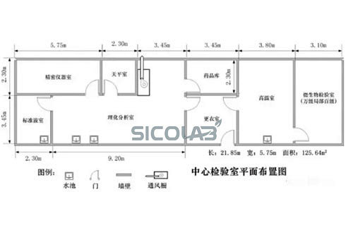 实验室平面设计