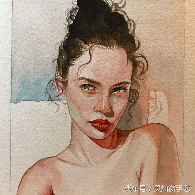 水彩人物