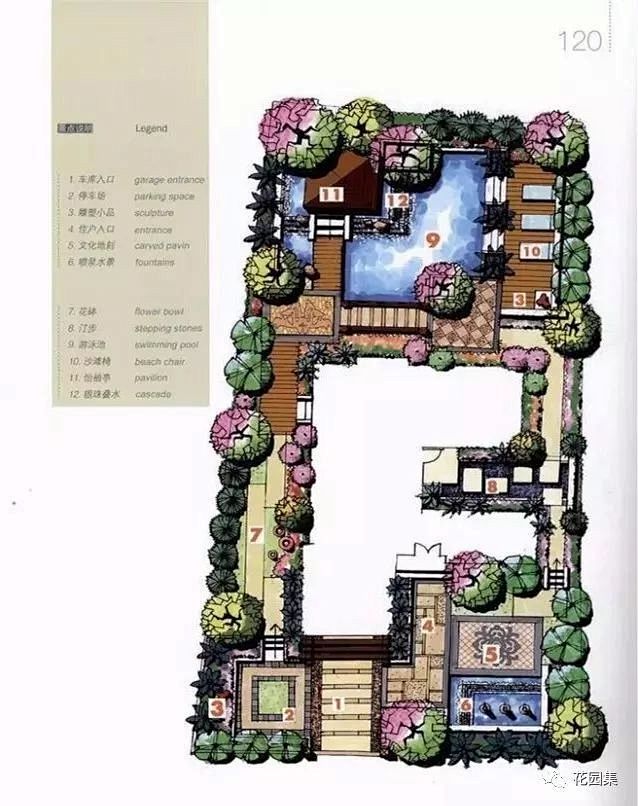 100张经典庭院设计图纸美好庭院从平面图开始