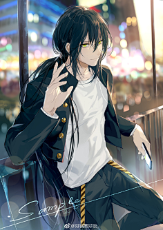 black.黑发少年