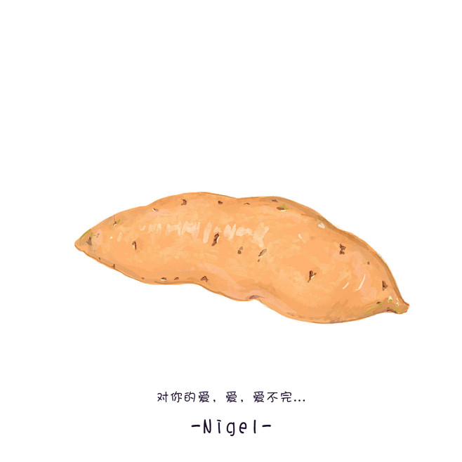 手绘水果