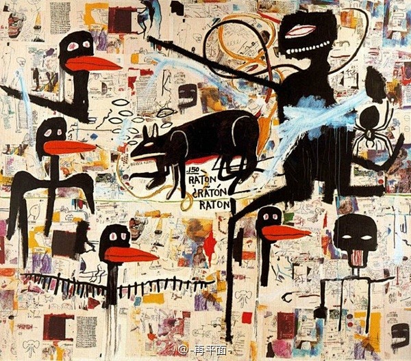 hai采集到让·米切尔·巴斯奎特(jean-michel basquiat)