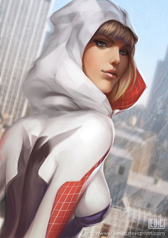 com【spider gwen 格温蜘蛛侠】_看图_美漫图吧_百度贴吧162渡鸦鸦