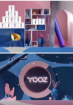 yooz运营插画海报
