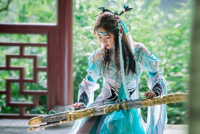 神级剑采集到美女cos