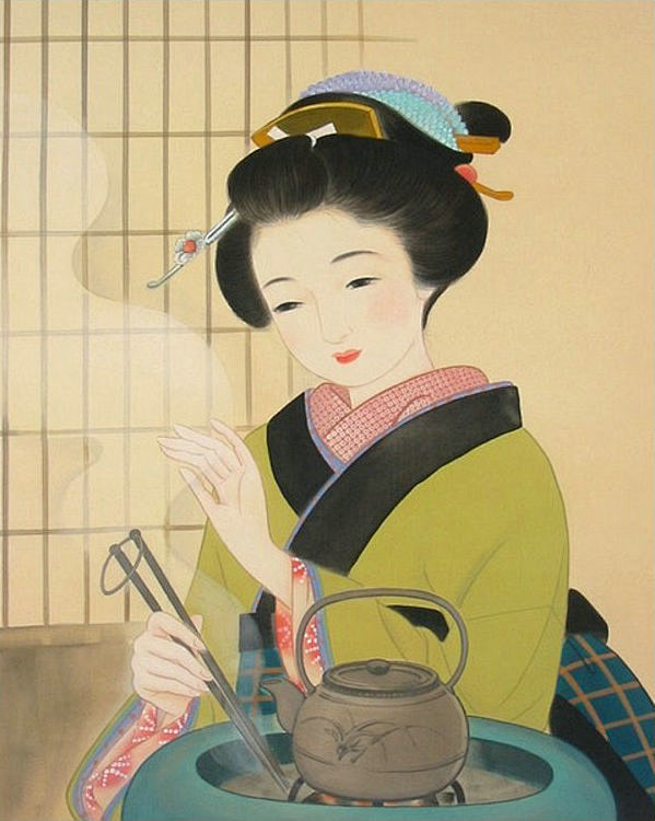 日本古风-花瓣网|陪你做生活的设计师 | 古风手绘插图