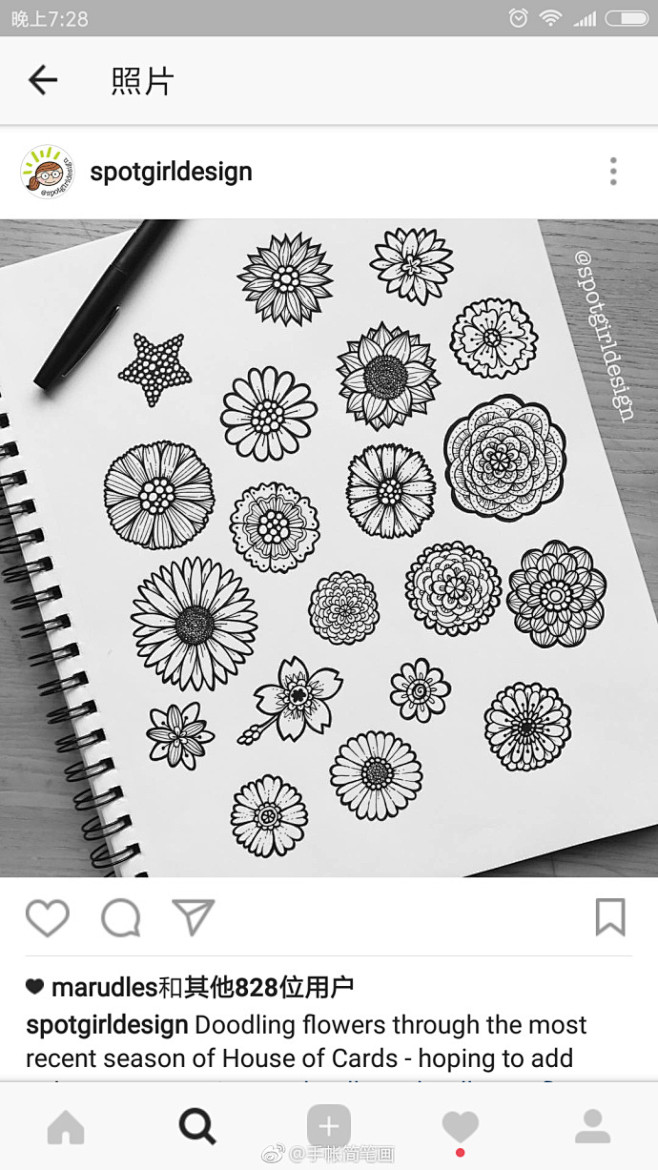 线描装饰画