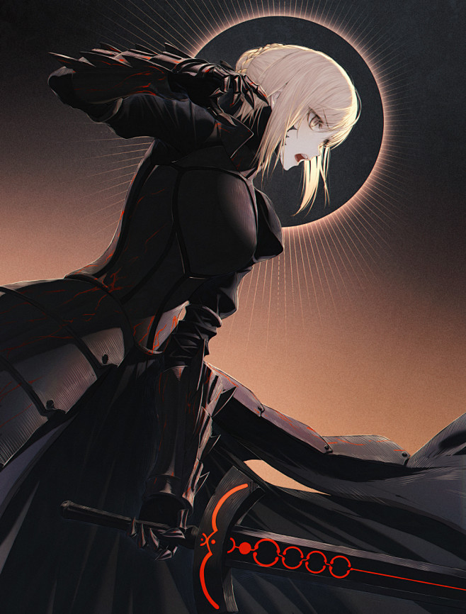 黑  fgo  saber alter