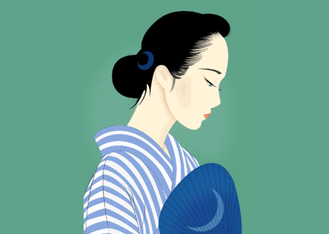 李睿歆采集到【插画】鹤田一郎