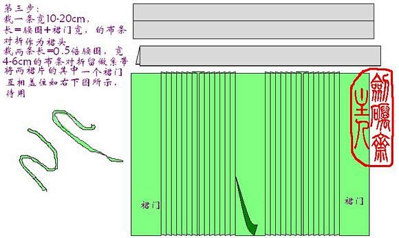 马面裙裁剪图