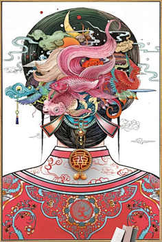 色彩插画
