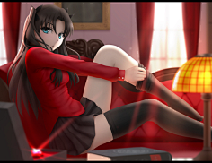 net 远坂凛 4 pixiv.net