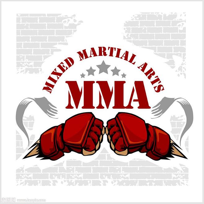 mma自由搏击标志图片